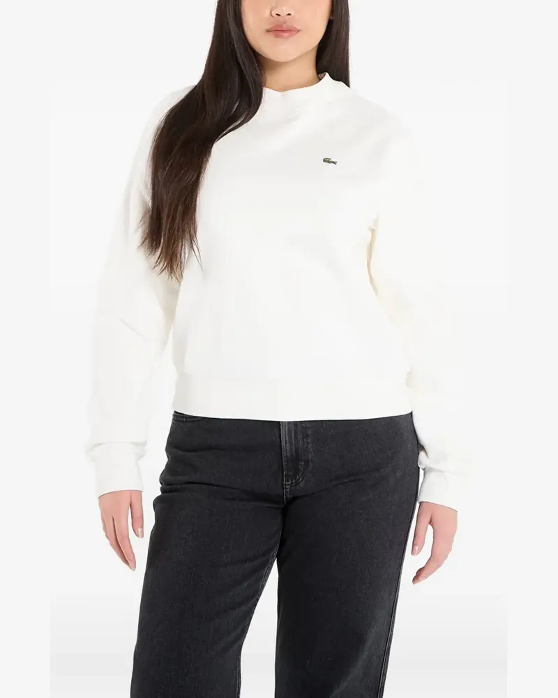 Lacoste cotton sweatshirt - Weiß Weiß