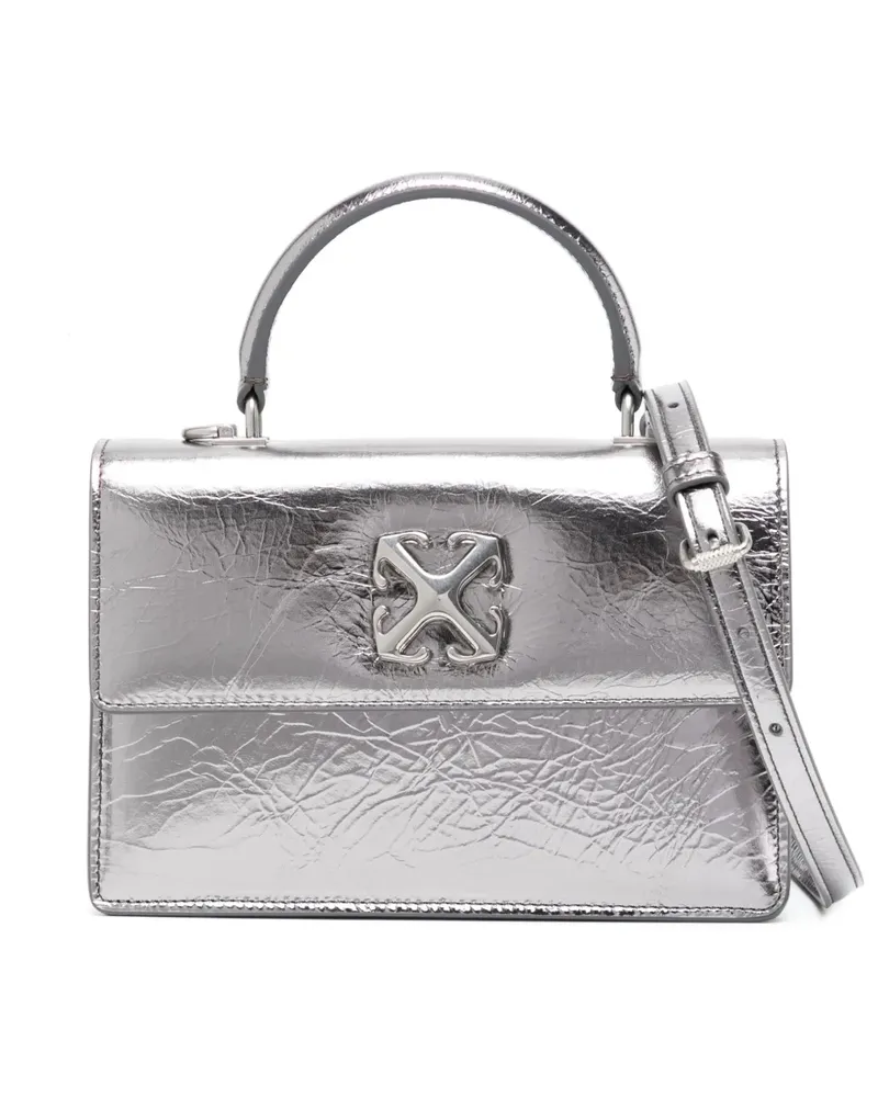 OFF-WHITE Jitney 1.4 Handtasche - Silber Silber