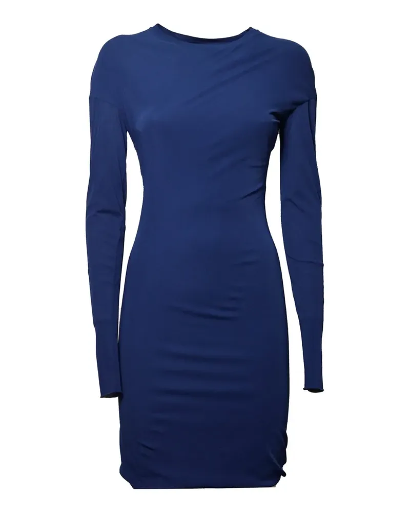Jil Sander long-sleeve mini dress - Blau Blau