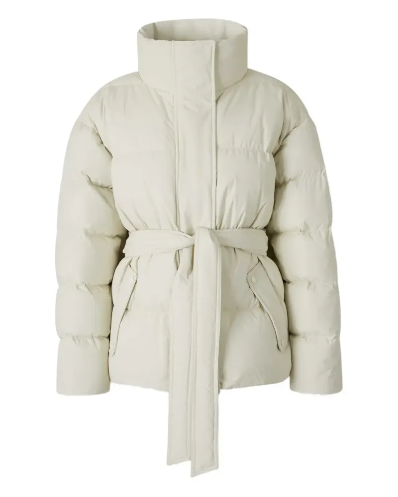 Herno Gefütterte Jacke mit Stehkragen - Weiß Weiß