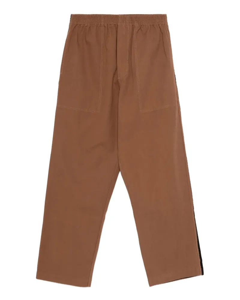 BODE Hose mit Besatz - Braun Braun