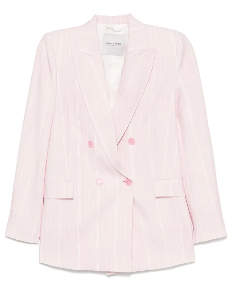 Ermanno Scervino Gestreiftes Sakko - Rosa Rosa