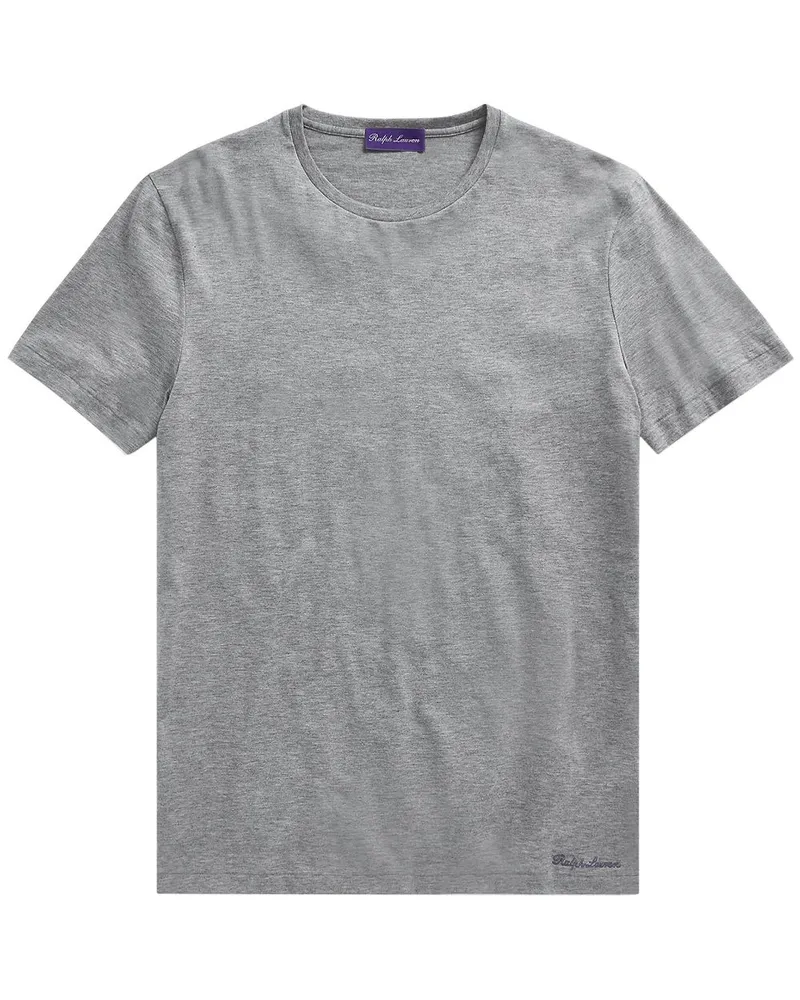 Ralph Lauren T-Shirt mit Logo-Stickerei - Grau Grau