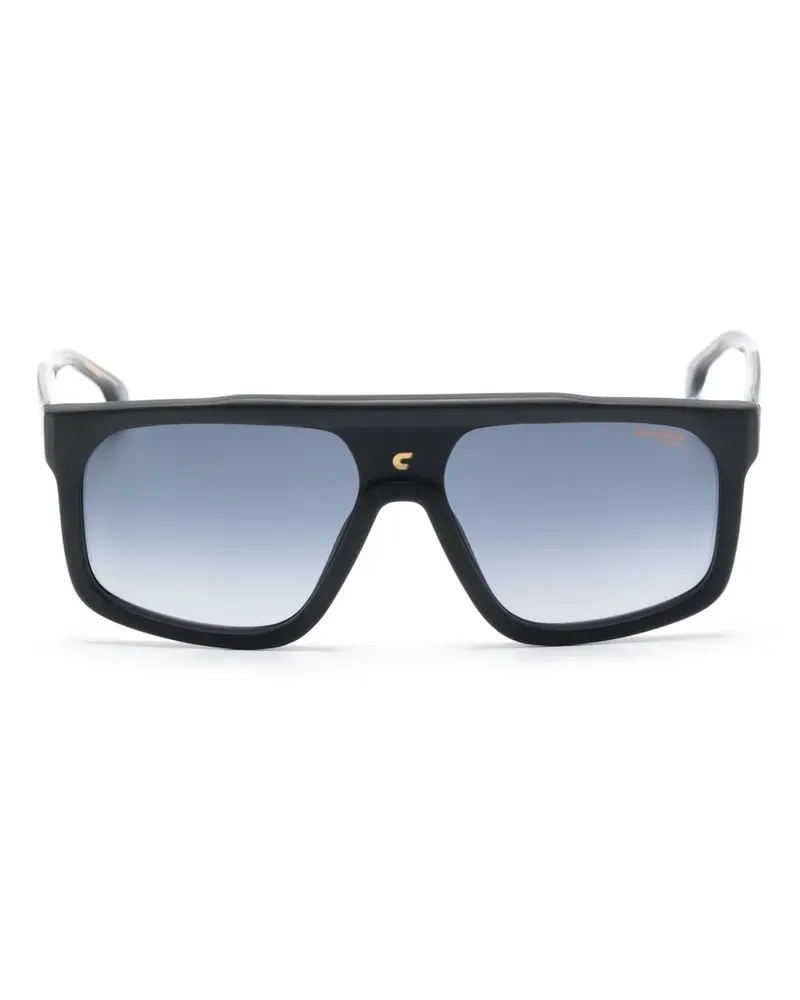 Carrera Matte 1061/S Sonnenbrille mit Shield-Gestell - Schwarz Schwarz