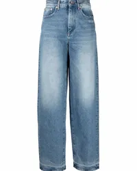 OFF-WHITE Jeans mit weitem Bein Blau