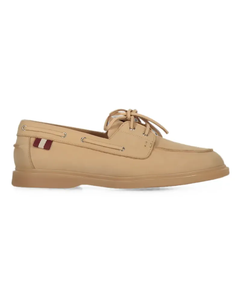 Bally casual loafers in leather - Nude Nude