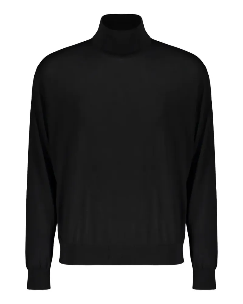 Paul & Shark high-neck virgin-wool sweater - Schwarz Schwarz