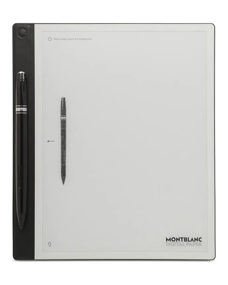 Montblanc logo-engraved digital paper (set of four) - Weiß Weiß