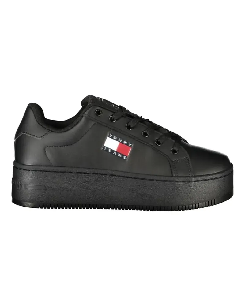 Tommy Hilfiger logo-detail sneakers - Schwarz Schwarz