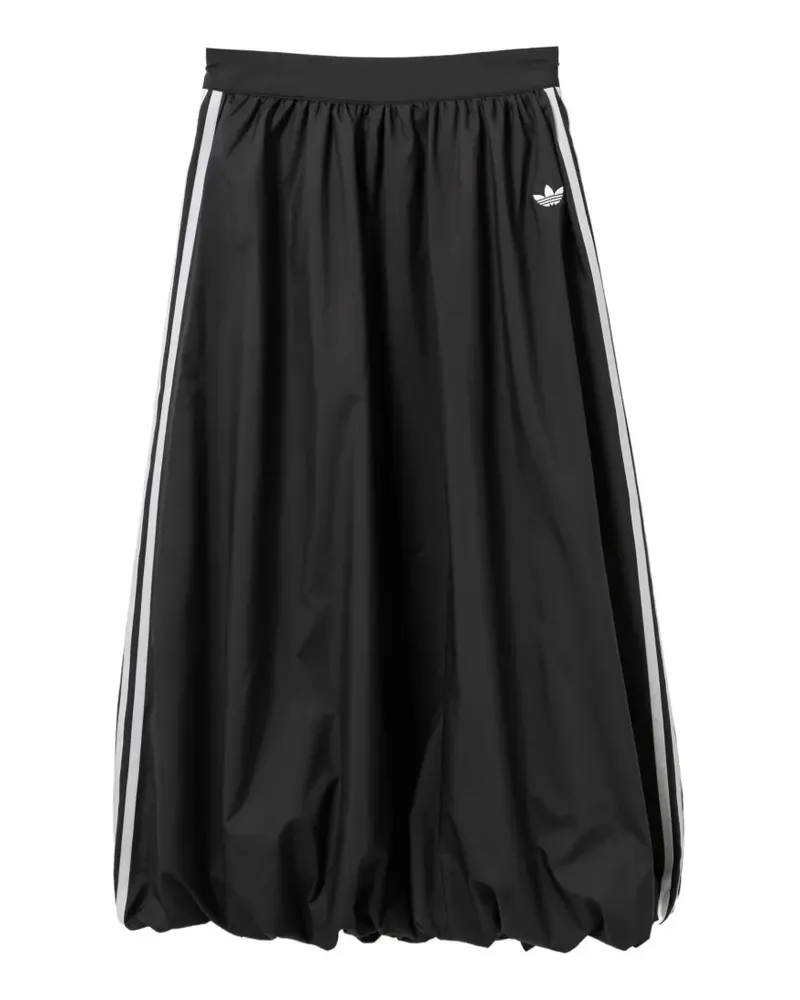 adidas Midirock mit Logo-Stickerei - Nude Nude