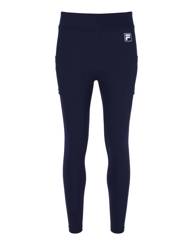 Fila Leggings mit Logo-Patch - Blau Blau