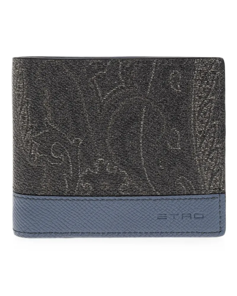 Etro Portemonnaie mit Paisley-Print - Grau Grau