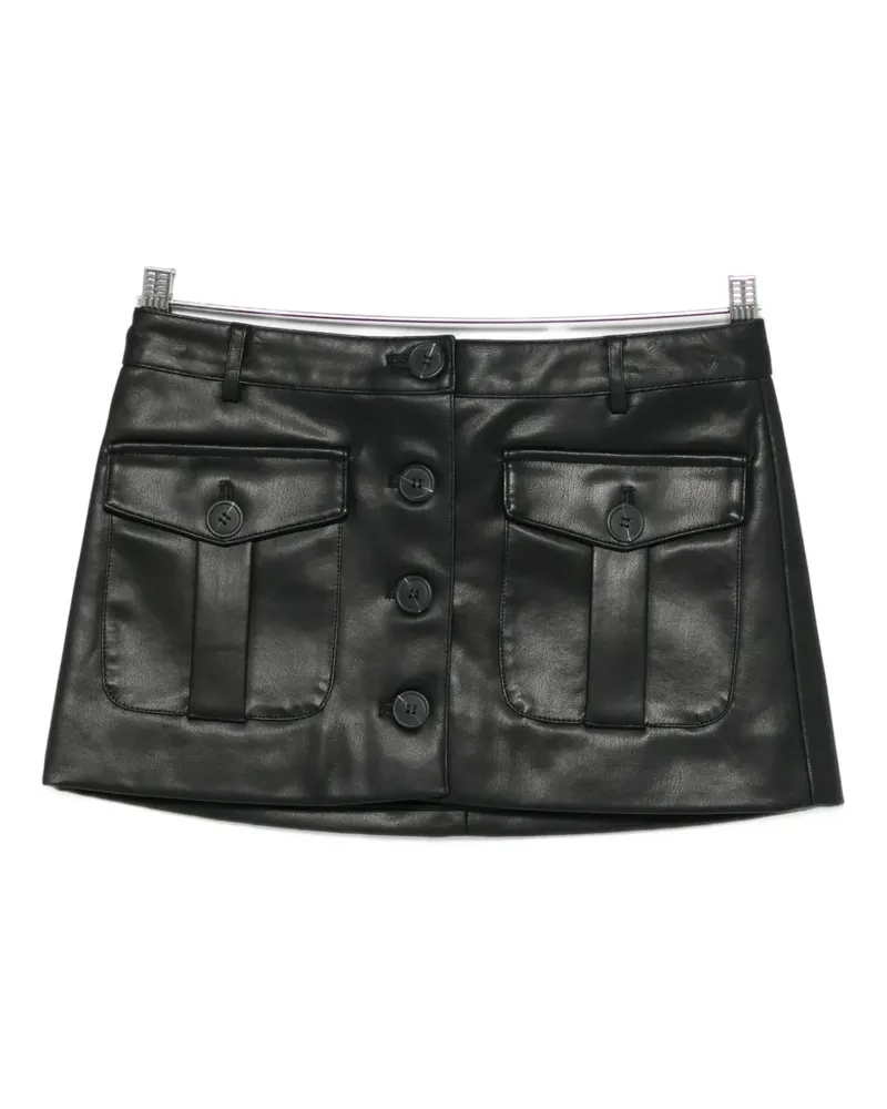 The Garment buttoned mini skirt - Schwarz Schwarz