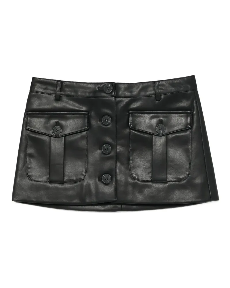 The Garment Minirock mit Knöpfen - Schwarz Schwarz