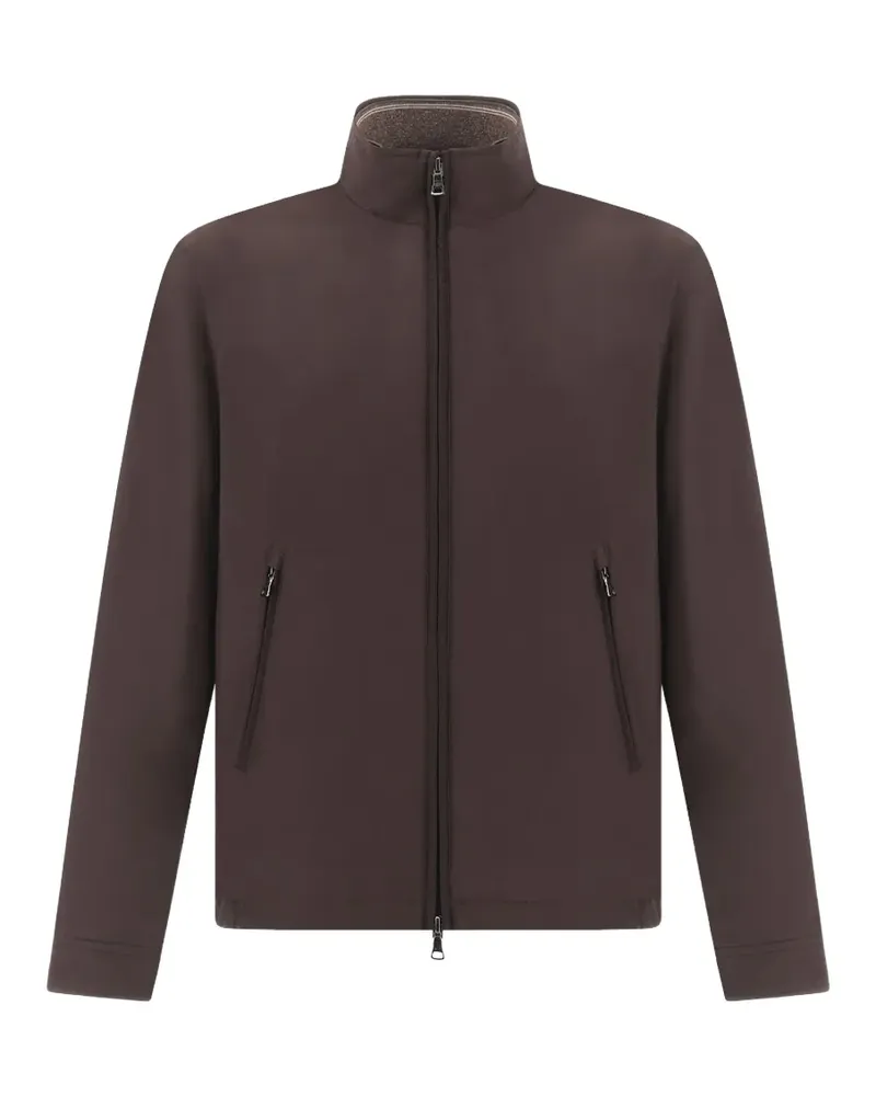 Paul & Shark Ultraleichte Blousonjacke aus Mikrofaser - Braun Braun