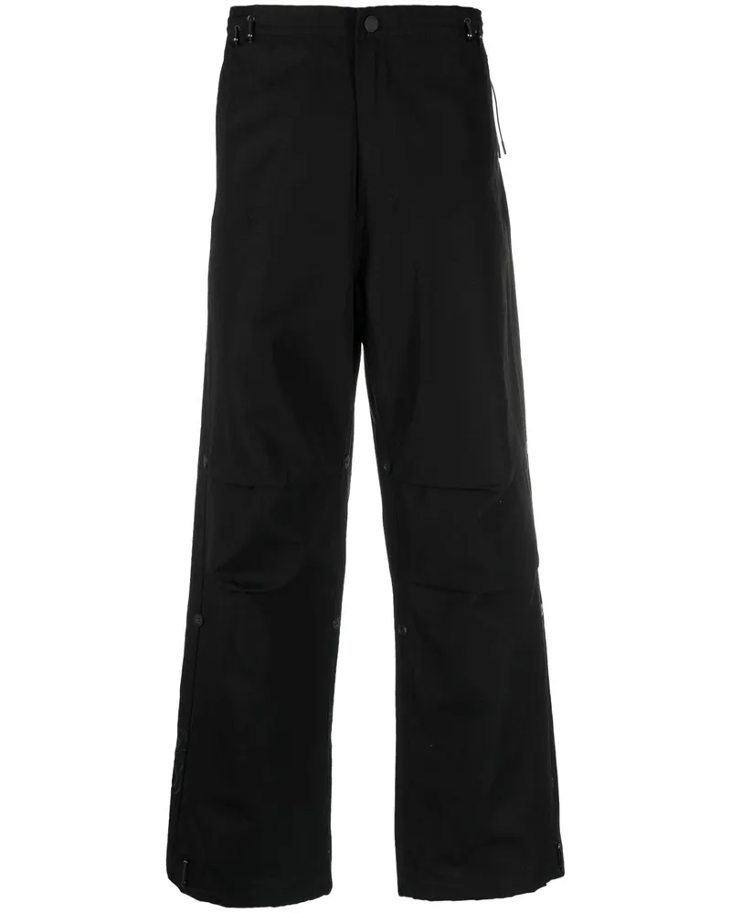 maharishi Snopants Hose mit lockerem Schnitt - Schwarz Schwarz