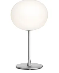 Flos Glo-Ball Table 1 Tischlampe Silber