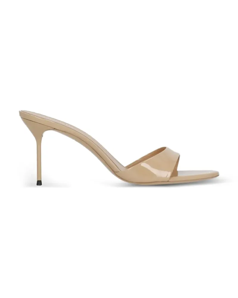 Paris Texas Lidia patent-finish stiletto-heel sandals - Nude Nude