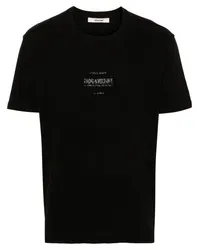 Zadig & Voltaire Jetty T-Shirt aus Baumwollgemisch Schwarz