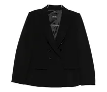 Doppelreihiges Jackett - Schwarz