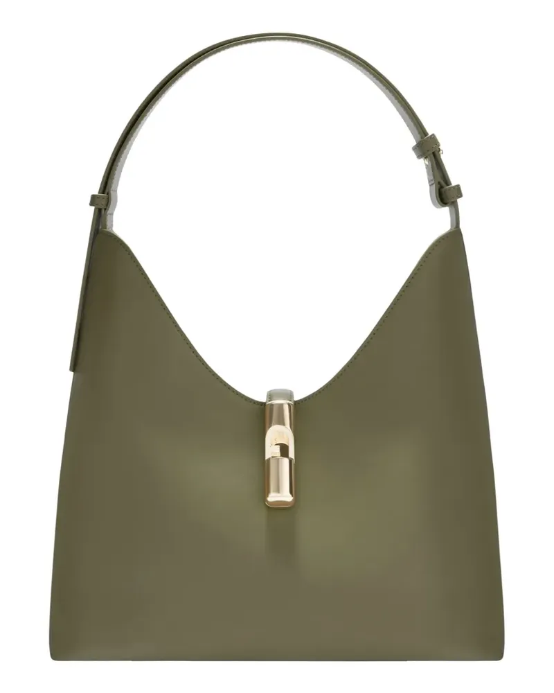 Furla Goccia Schultertasche - Grün Grün