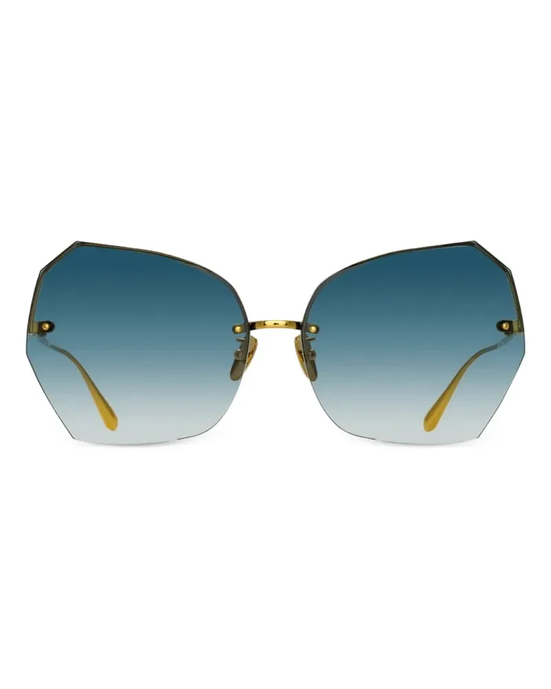 Linda Farrow Lila sunglasses - Gold Gold
