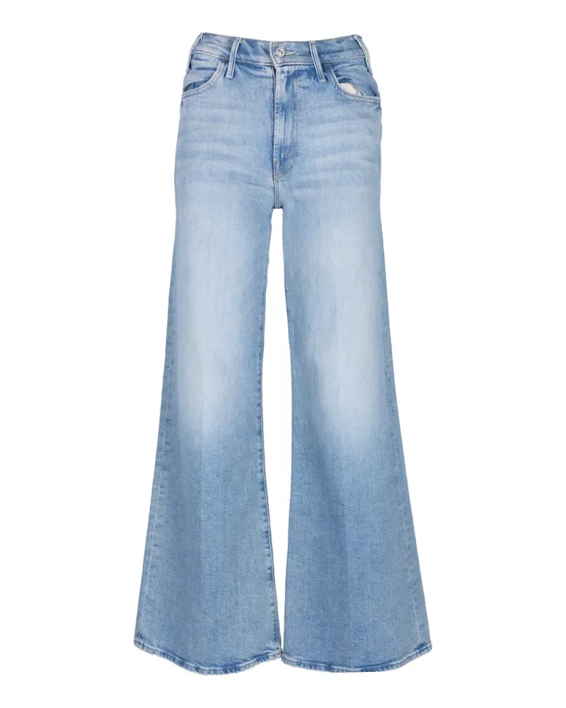Mother The Lil Hustler Roller Sneak Jeans - Blau Blau