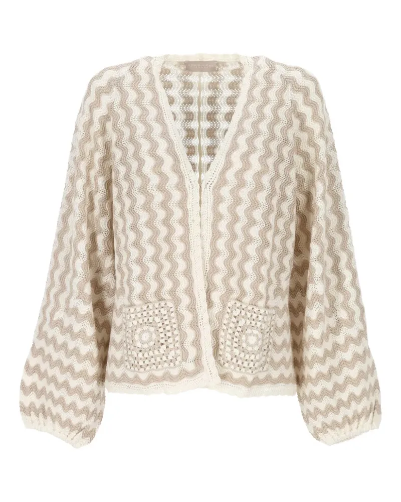 hemisphere Cardigan mit langen Ärmeln - Nude Nude
