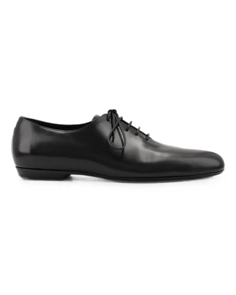 Dries van Noten leather Oxford shoes - Schwarz Schwarz
