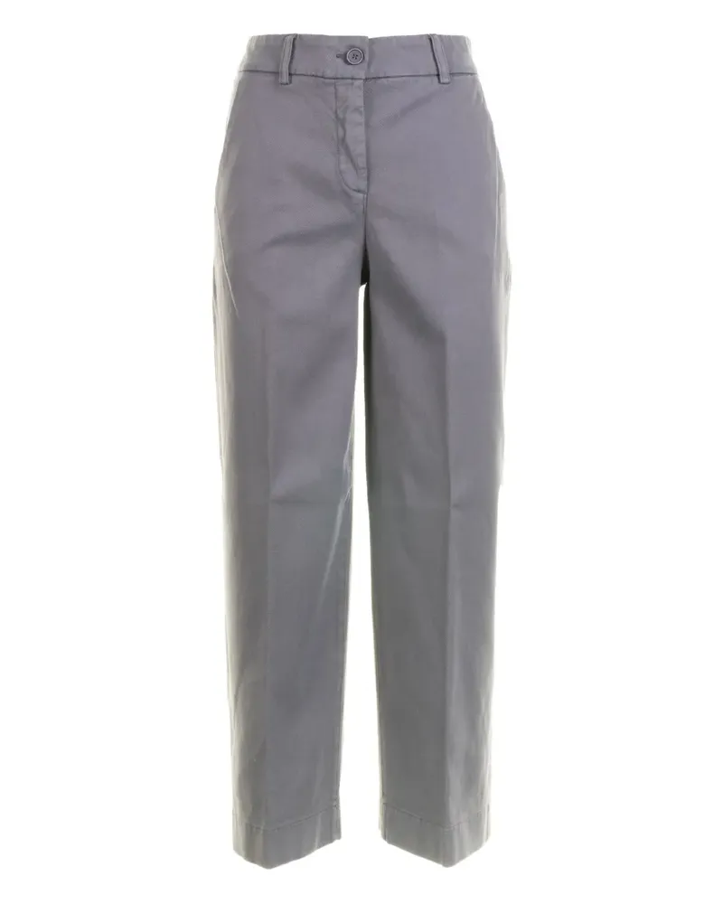 VIA MASINI 80 Geknöpfte Hose - Grau Grau