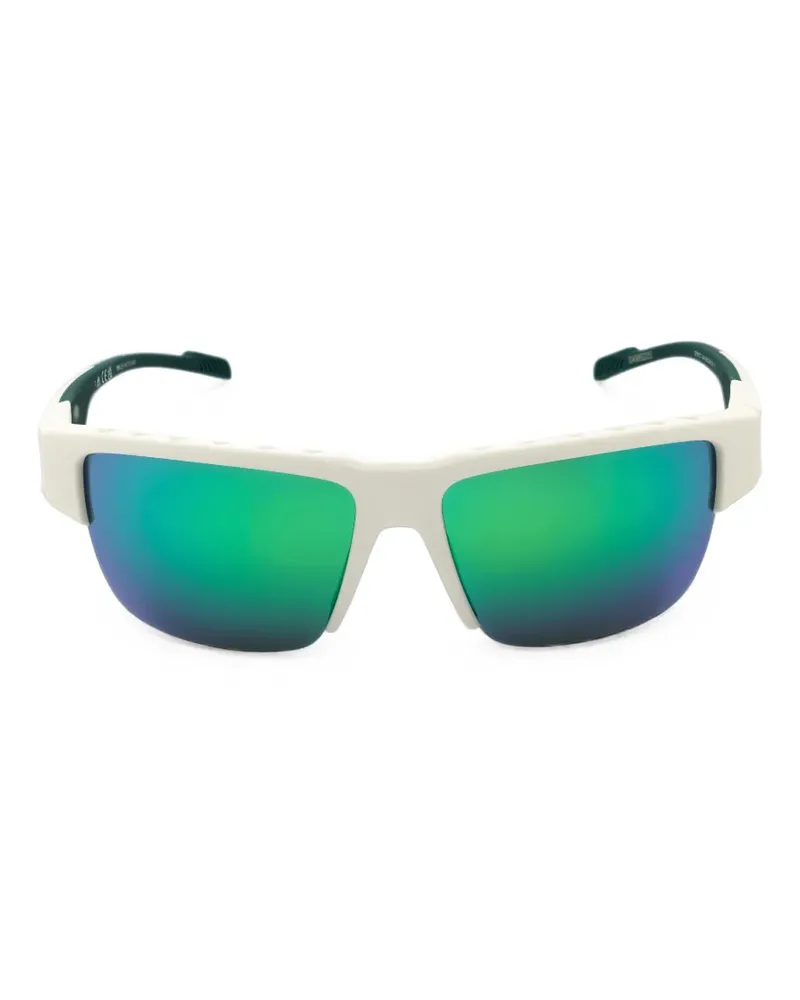 adidas SP0070 wraparound sunglasses - Weiß Weiß
