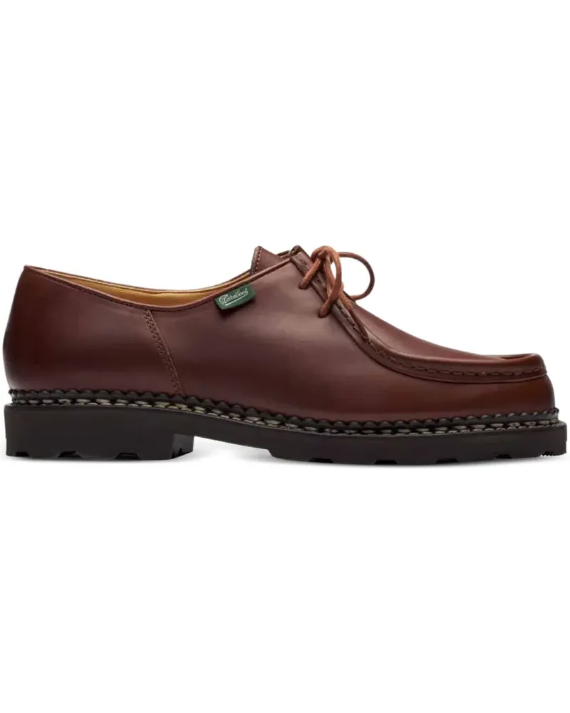 Paraboot Flache Schnürschuhe - Braun Braun