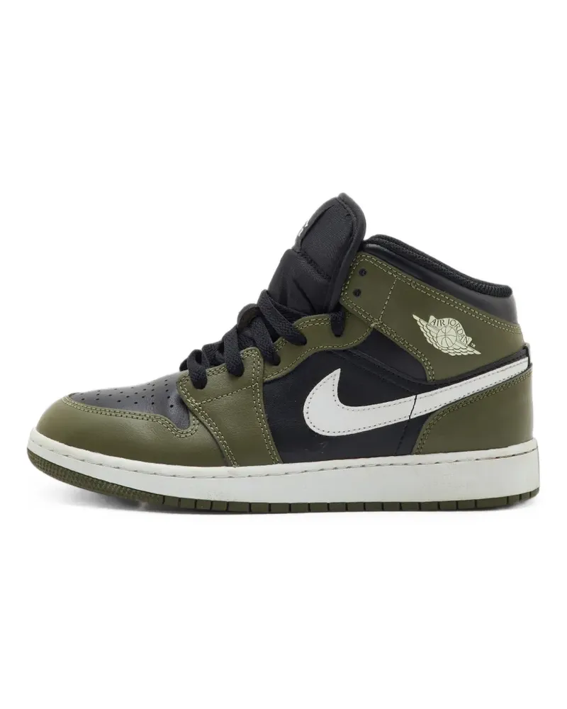 Jordan Air  1 Mid SE Sneakers - Grün Grün