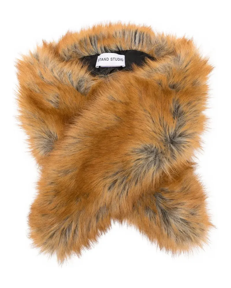 STAND Zofia scarf - Orange Orange