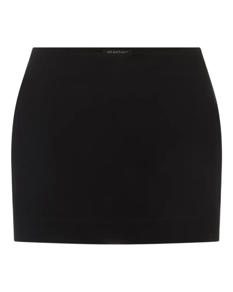 Gianluca Capannolo zip-fastening mini skirt - Schwarz Schwarz