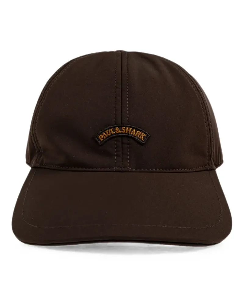 Paul & Shark Baseballkappe mit Logo-Patch - Braun Braun