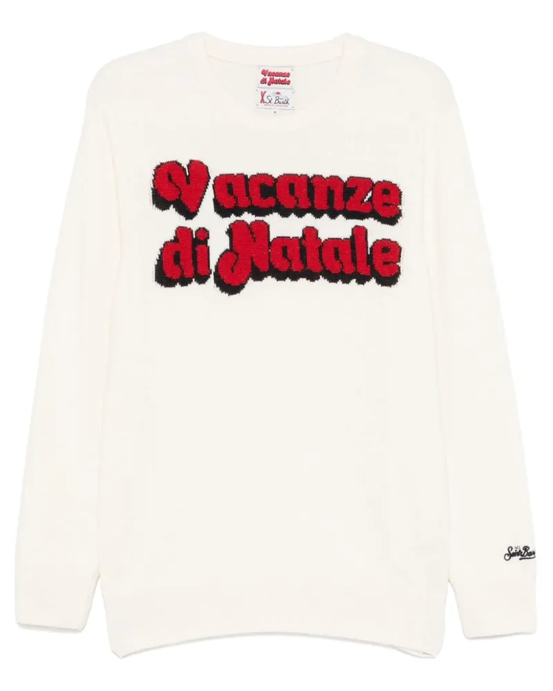 MC2 Saint Barth Heron Pullover - Weiß Weiß