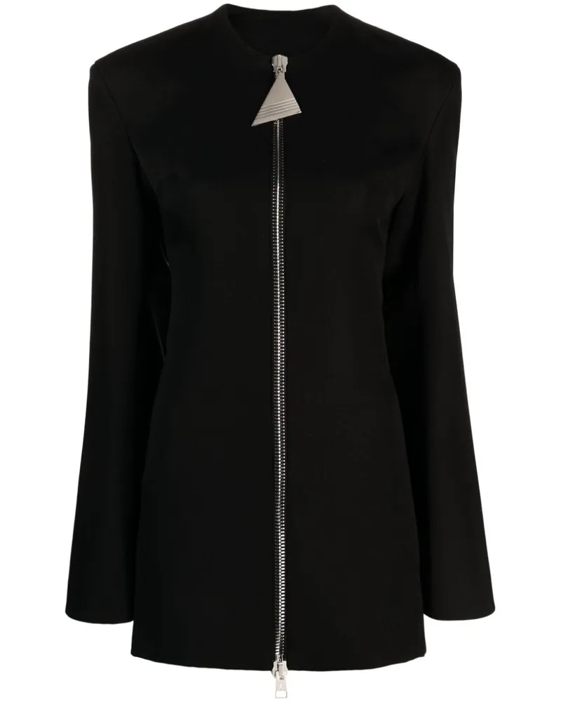 ATTICO Klassisches Minikleid - Schwarz Schwarz