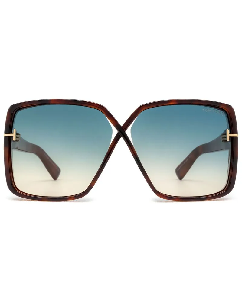 Tom Ford Yvonne Sonnenbrille - Braun Braun