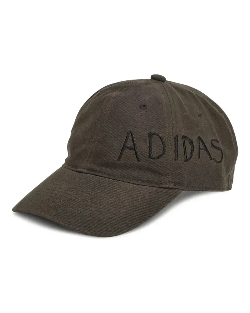 adidas Baseballkappe mit Logo-Stickerei - Braun Braun