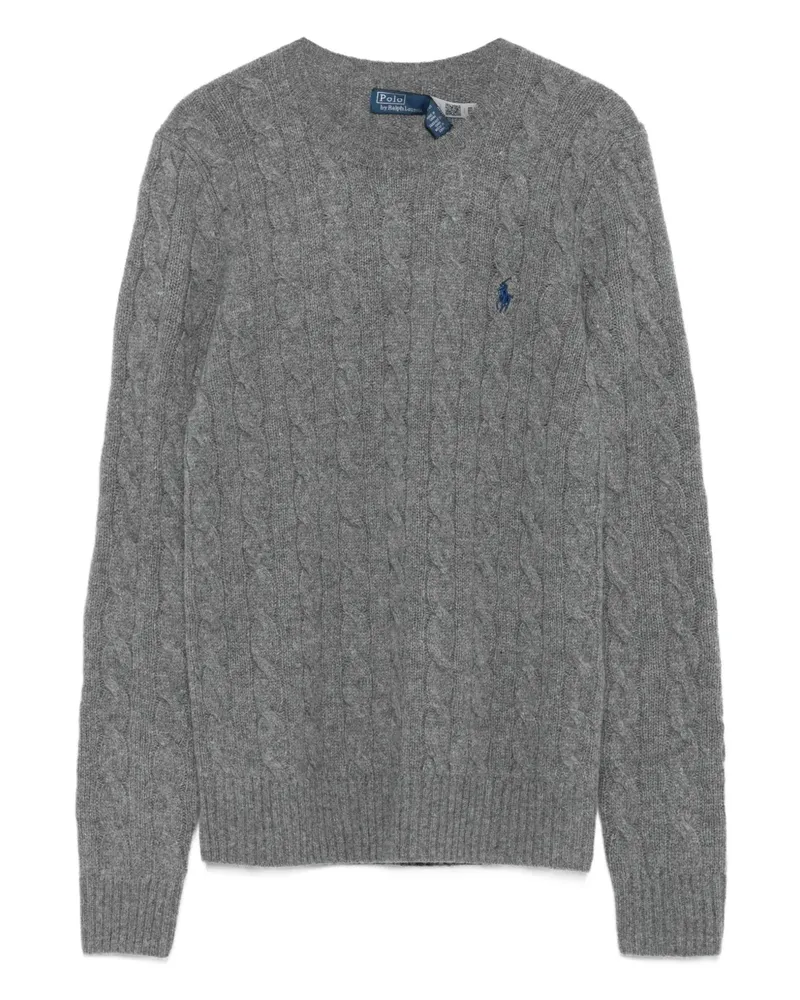 Ralph Lauren Pullover mit Zopfmuster - Grau Grau