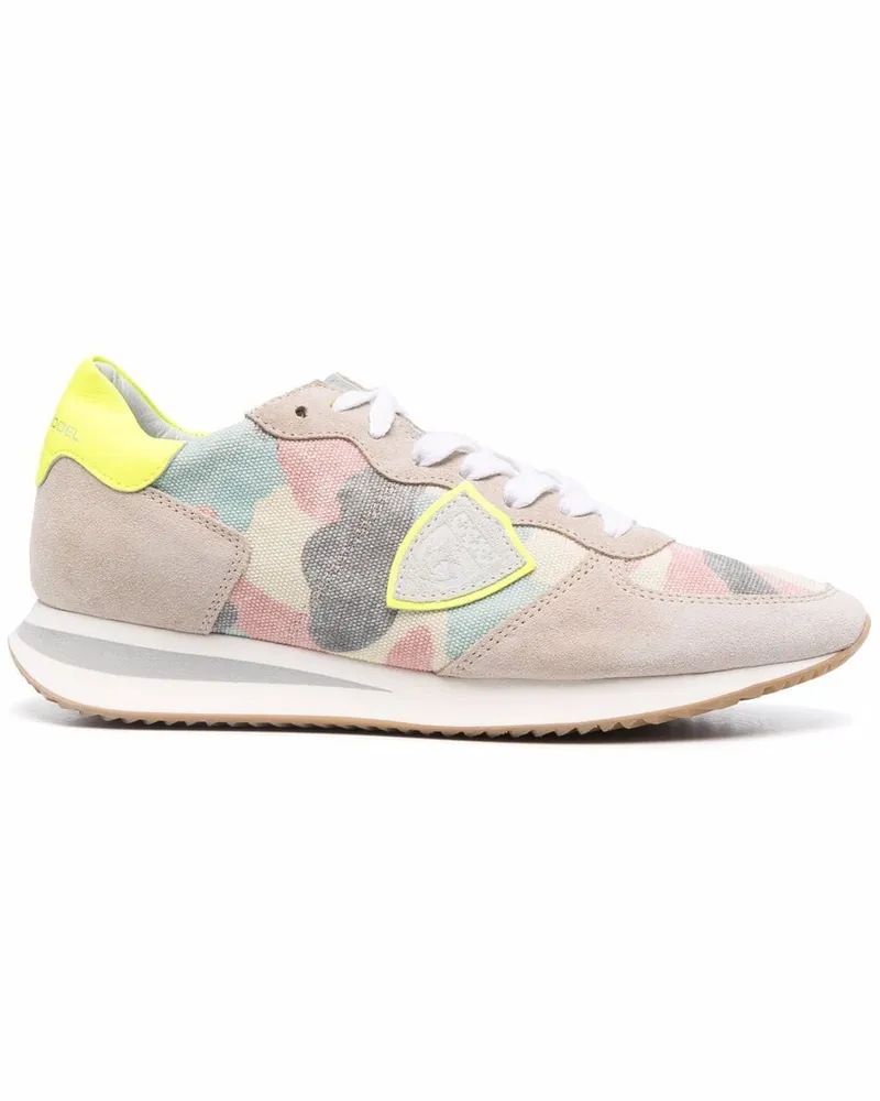Philippe Model TRPX Sneakers mit Camouflage-Print - Nude Nude