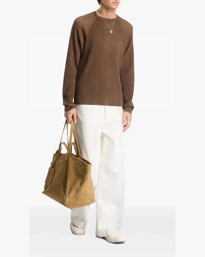 Dime Pullover mit Raglanärmeln - Braun Braun