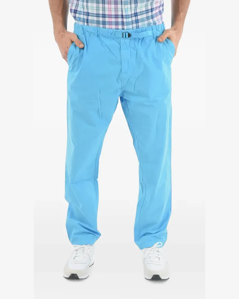 Woolrich Papery Hose mit elastischem Bund - Blau Blau