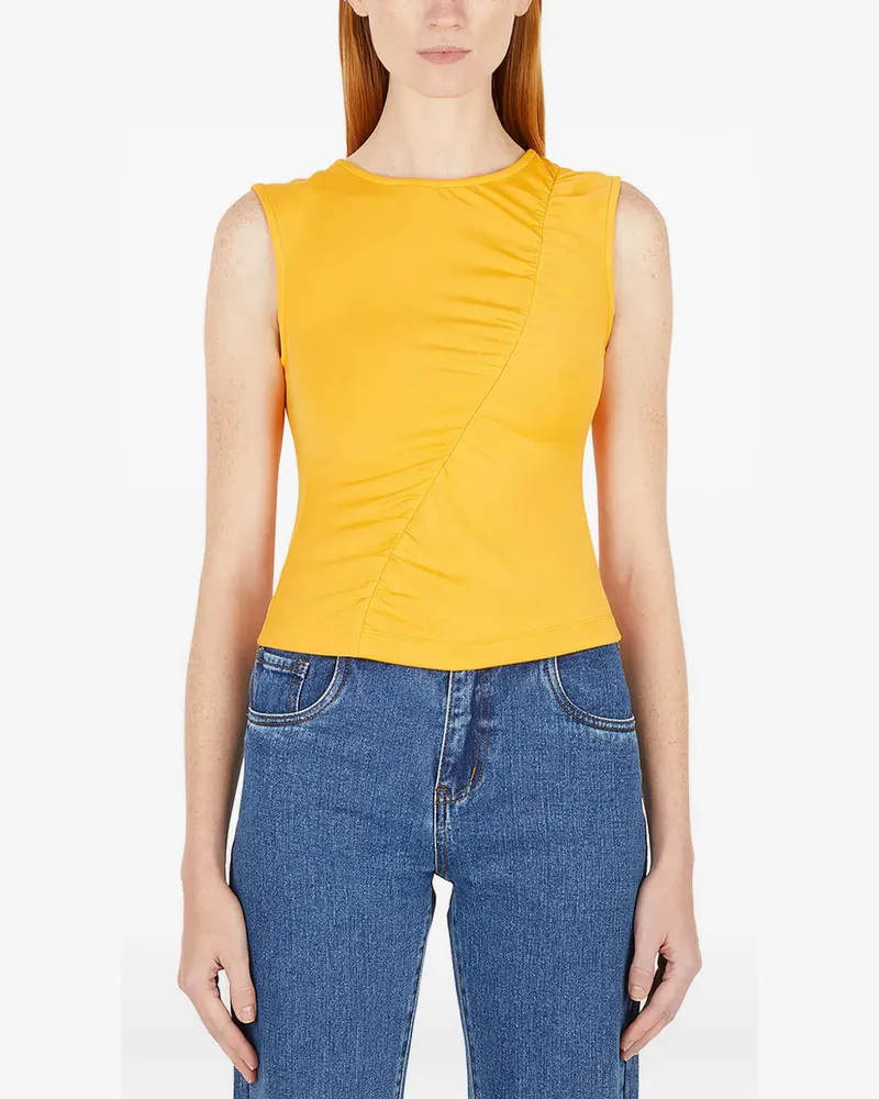 Wynn Hamlyn Oberteil mit Rundhalsausschnitt - Orange Orange