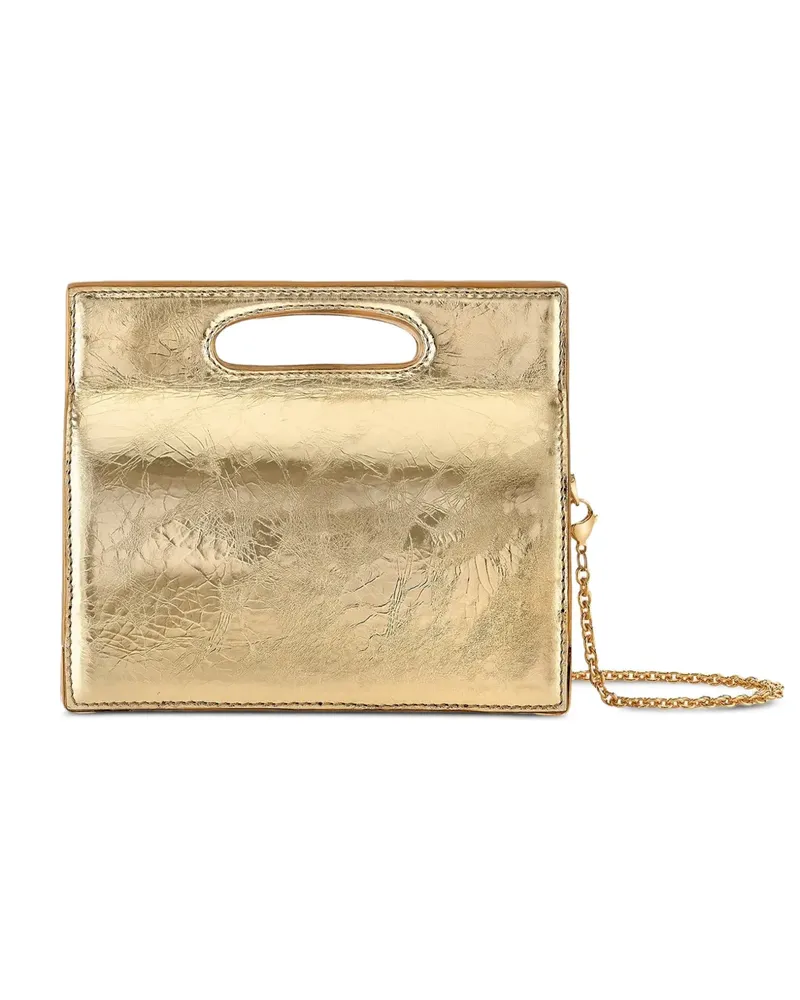 Tyler Ellis tall Stella antiqued-leather tote bag - Gold Gold