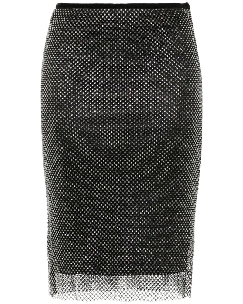 SPORTMAX Verzierter Zinnia Bleistiftrock - Schwarz Schwarz