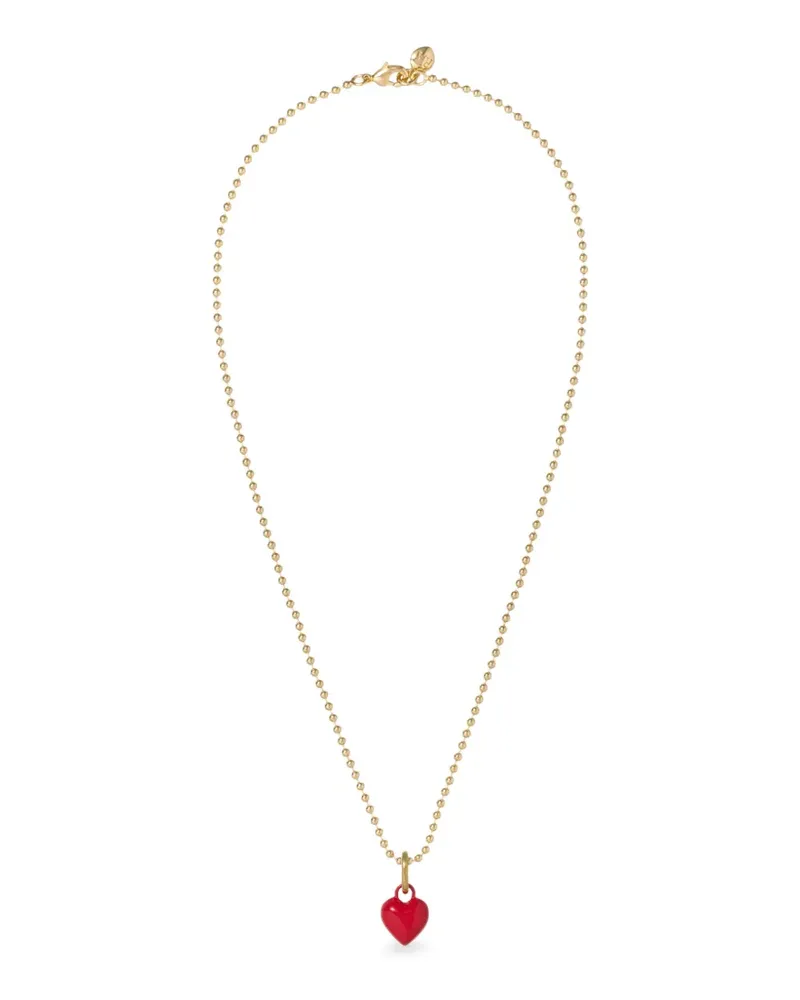 Roxanne Assoulin Itsy Bitsy heart-charm necklace - Gold Gold