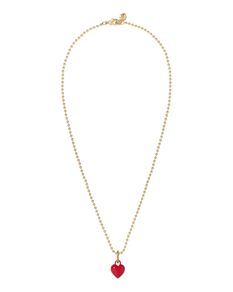 Roxanne Assoulin Itsy Bitsy heart-charm necklace - Gold Gold