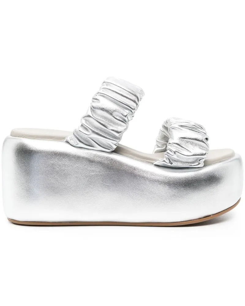 Le Silla Aiko Plateau-Sandalen - Grau Grau